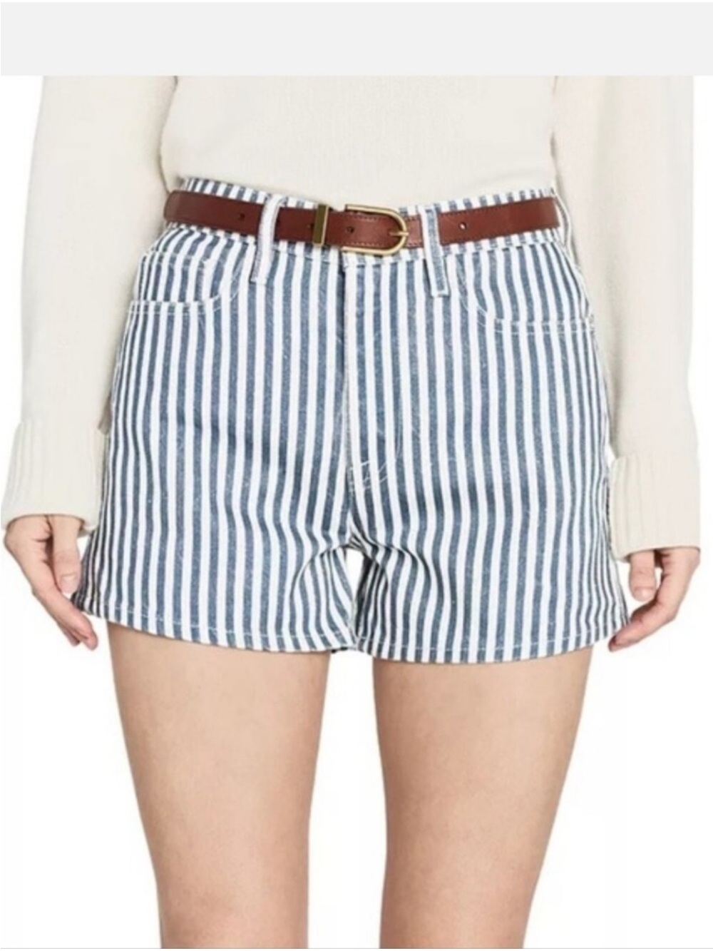 FRAME The Vintage Relaxed Denim Shorts - Picture 5 of 6